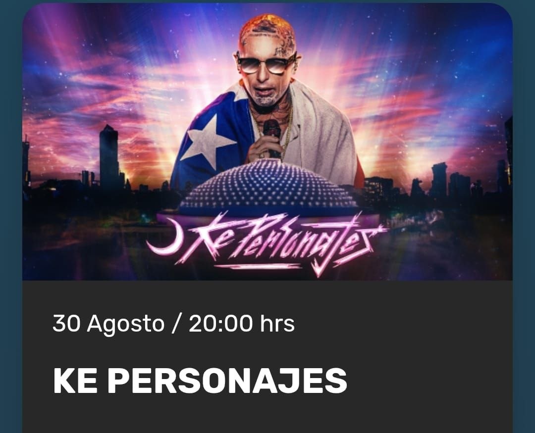 ke Personaje en Movistar Arena