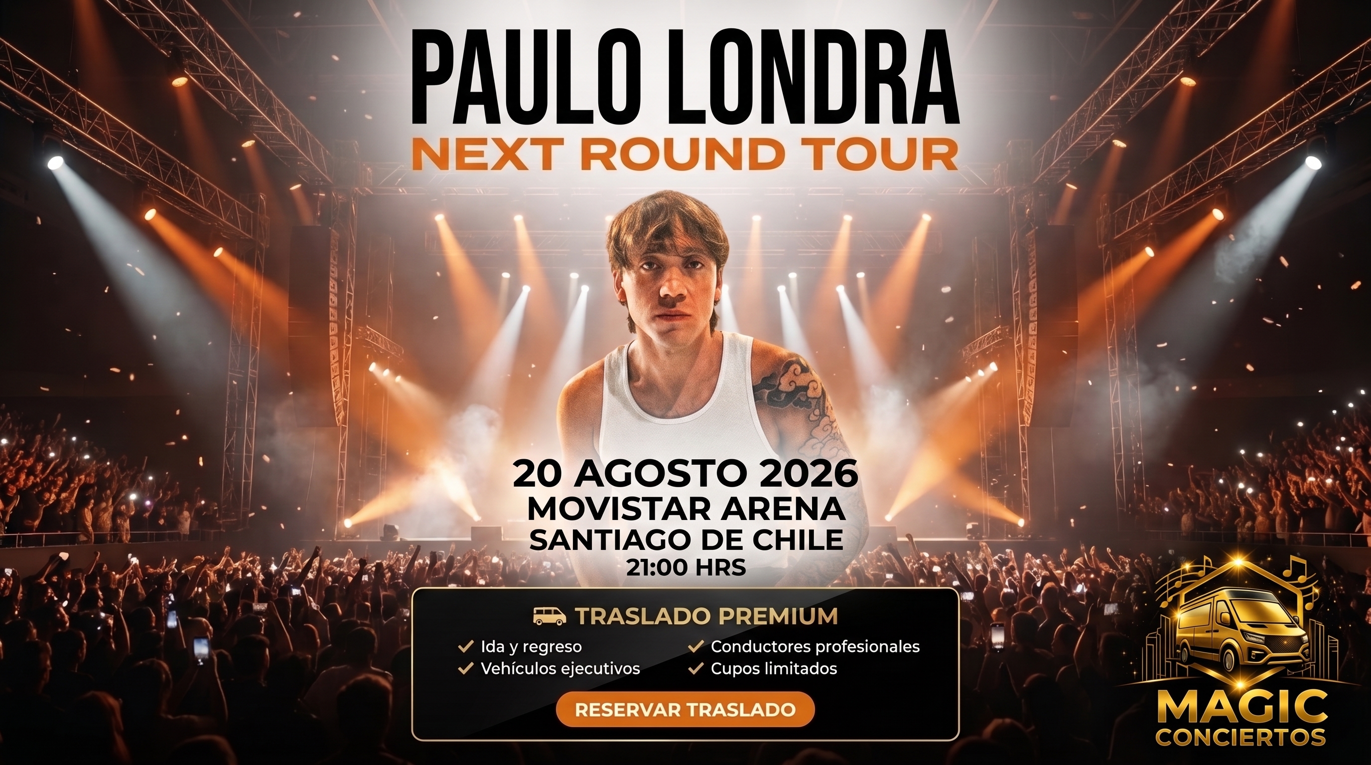 Paulo Londra en Movistar Arena