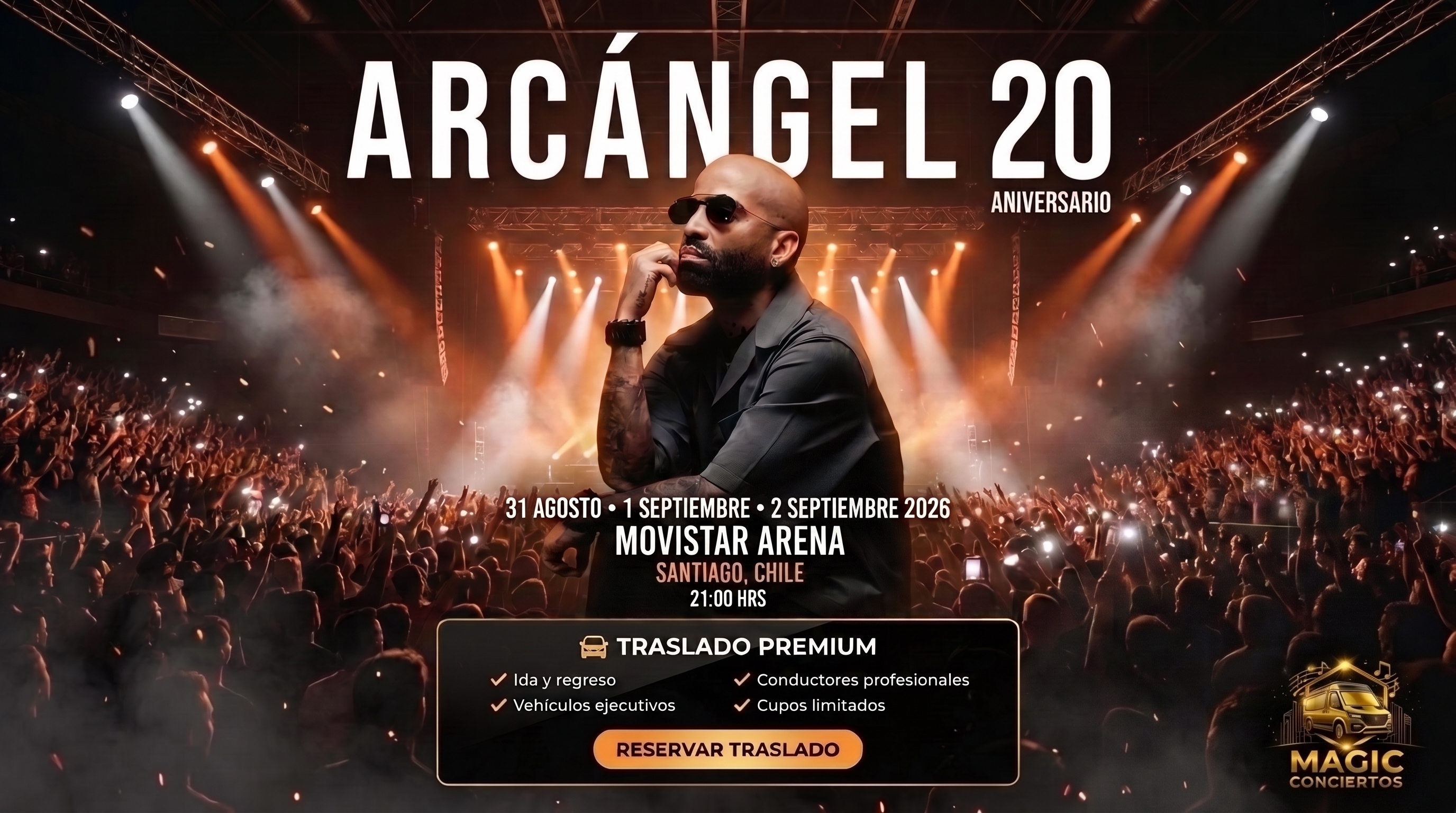Arcangel en Movistar Arena