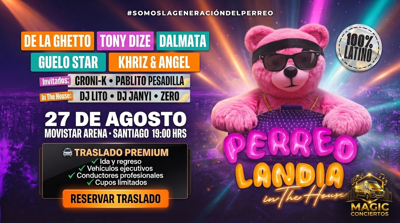 Perreo Landia en Movistar Arena